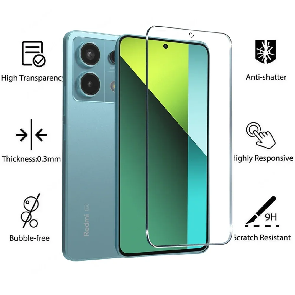Premium Tempered Glass Screen Protector - 4-Pack