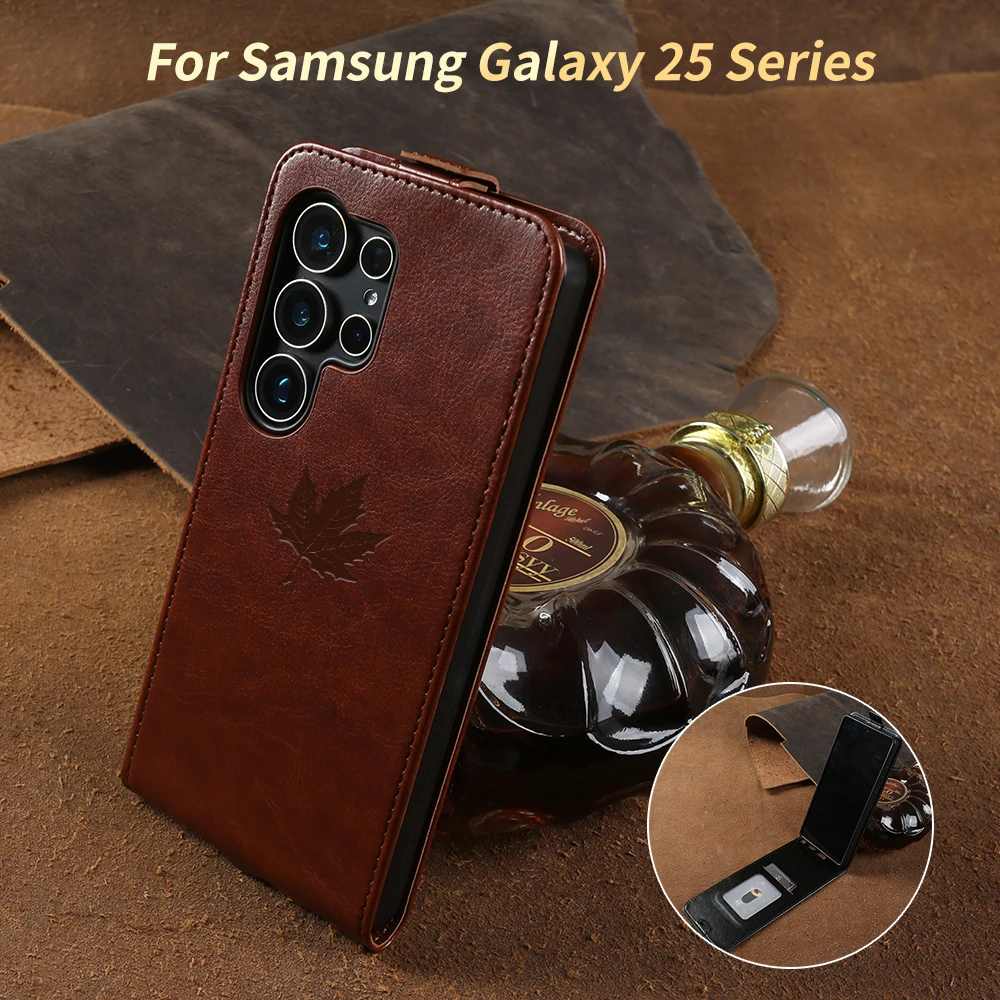 Premium Shockproof Leather Case with Front and Back Protection