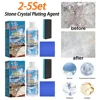 1-5Set Stone Crystal Plating Agent Stain Remover Cleaner Stone Polishing and Coating Agent Nano Stone Crystal Plating Liquid