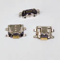 100pcs Micro USB Charging Port Dock Socket Plug Charger Connector (100Pcs)