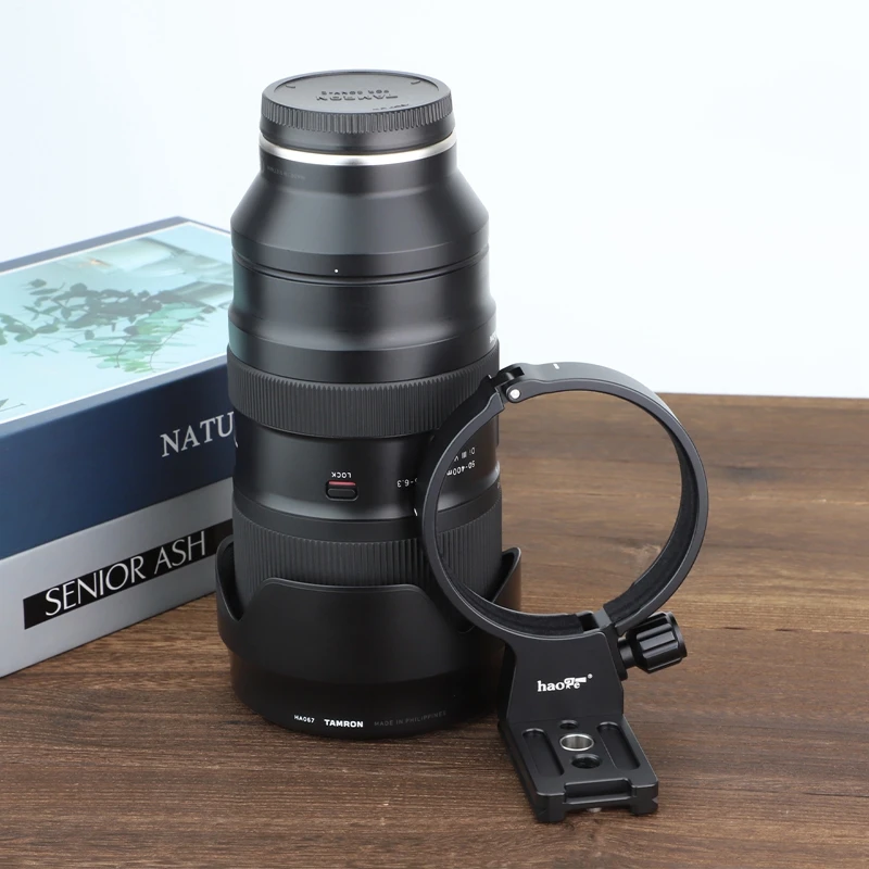 Haoge Lmr-tl540 Anel de Montagem do Tripé do Colar da Lente para Tamron 50400 mm F4.56.3 di Iii vc Vxd A067 Lente Construído-em Placa tipo Arca - Image 5
