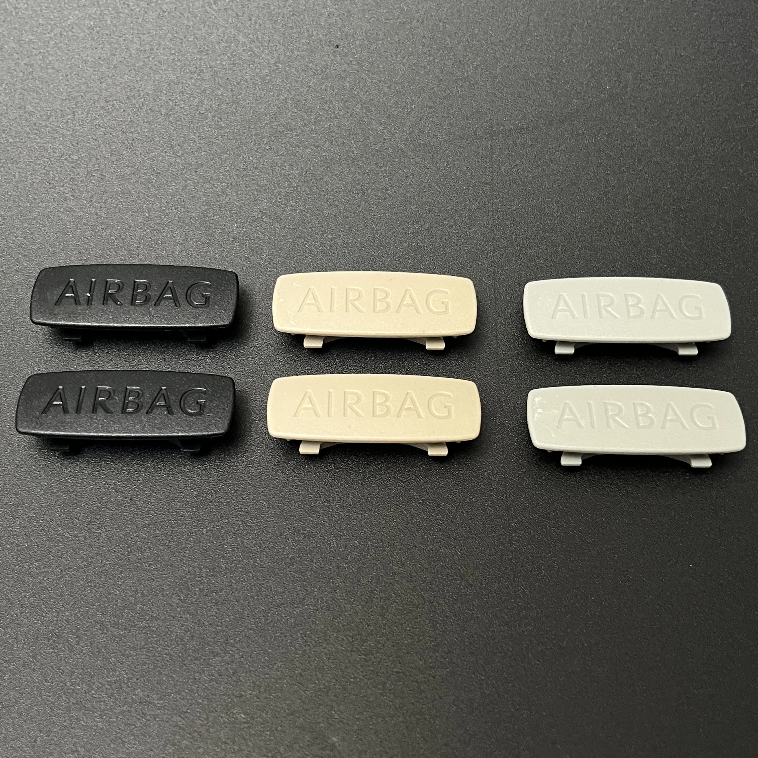 Car Interior Trim For VW Golf 5 6 GTI Jetta MK5 A5 A6 Passat CC B6 B7 Interior A B C Pillar Airbag Emblem Trim Cap 3C0853437C 1K8853437 5G0853437