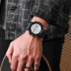 Digital Men's Wrist Watch Waterproof EL Display Outdoor Sport Watch alarm Chrono luminous Electronic Watch 12/24 hour system 4