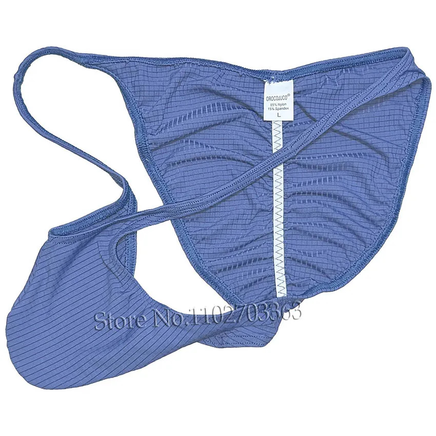 Men's Full Coverage Brazilian Bikini Underwear Second Skin Feel Sexy and Comfortable Briefs for Everyday and Home Wear