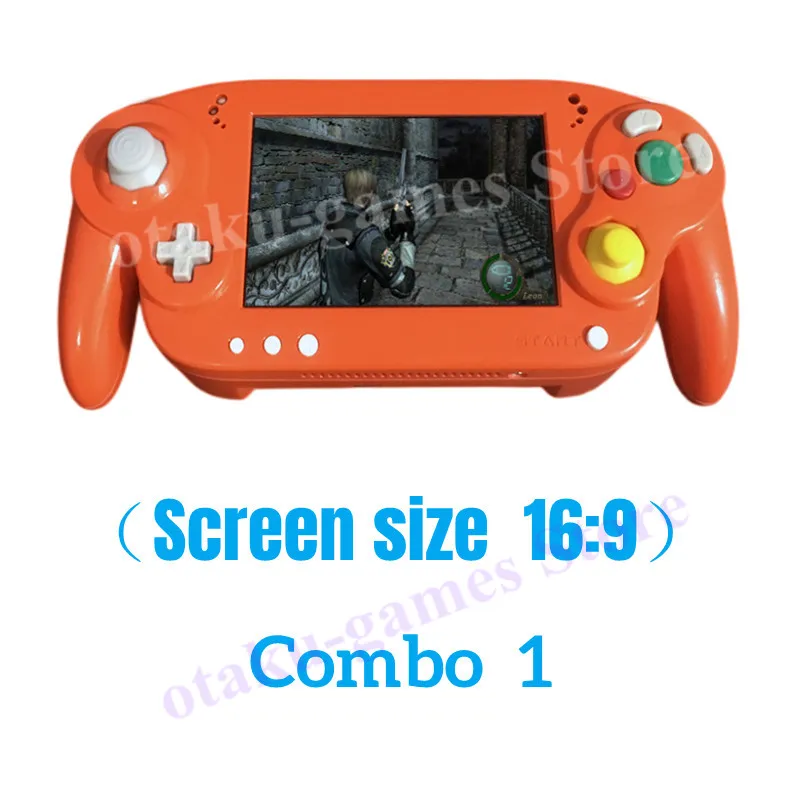 2025年最新 7インチIPS液晶アーケードゲーム機、ニンテンドーWii