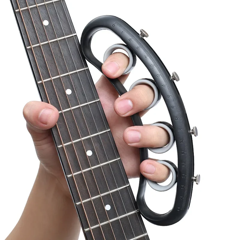 Pratica per chitarra Estensore per dita Accessori per strumenti musicali a corda Forza della mano Piano Span Training Estensione in plastica
