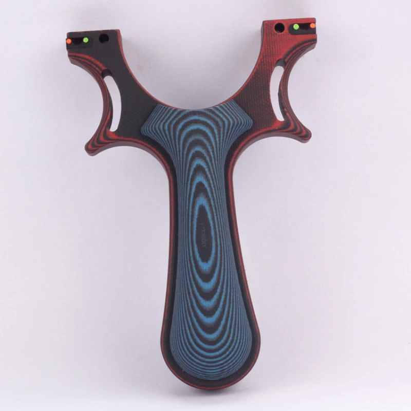 

New G10 Fire Unicorn Single Hole Patch Recurve New Competitive Slingshot Fiber Optic Aiming Point Flat Skin