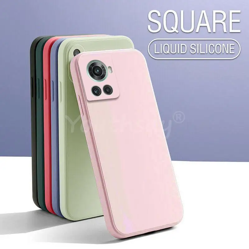 Silicone TPU Protective Case - Sleek Plain Design Cover