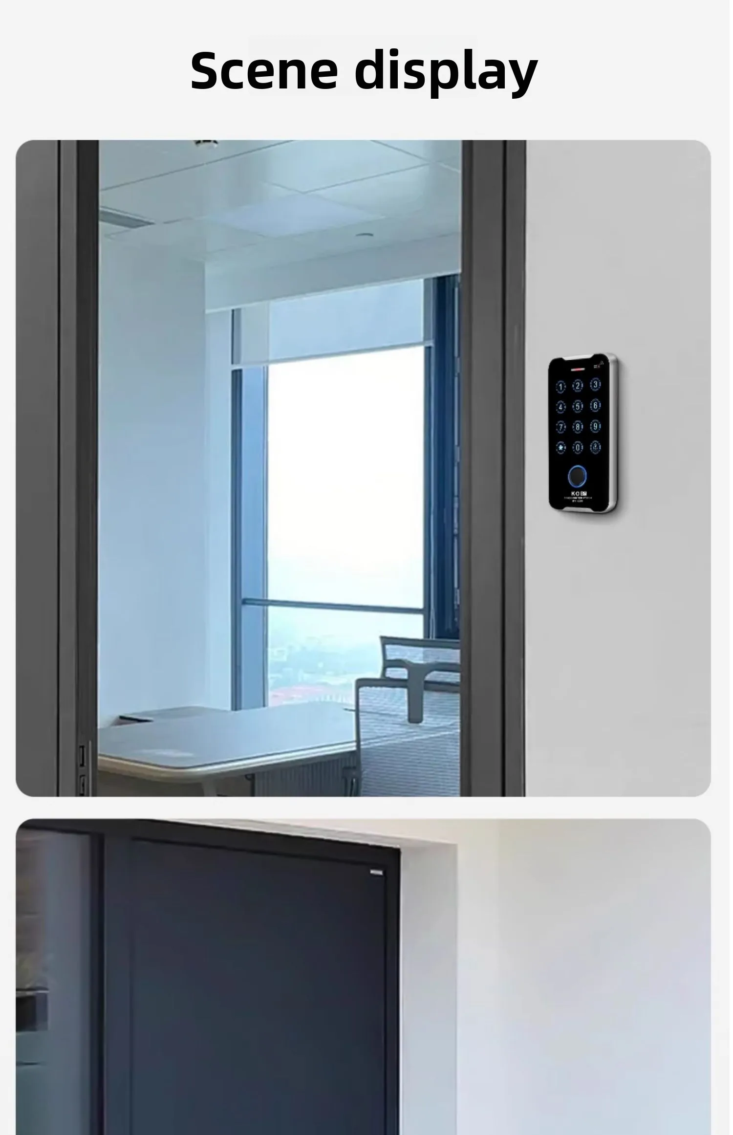 outdoor waterproof fingerprint access control machine metal facial recognition a