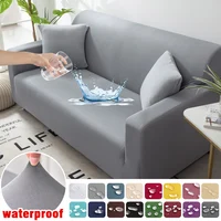 Waterproof Sofa Slipcover Stretch Couch Cover Pet Friendly Sofa Covers for Living Room Furniture Protector with Elastic Bottom 1