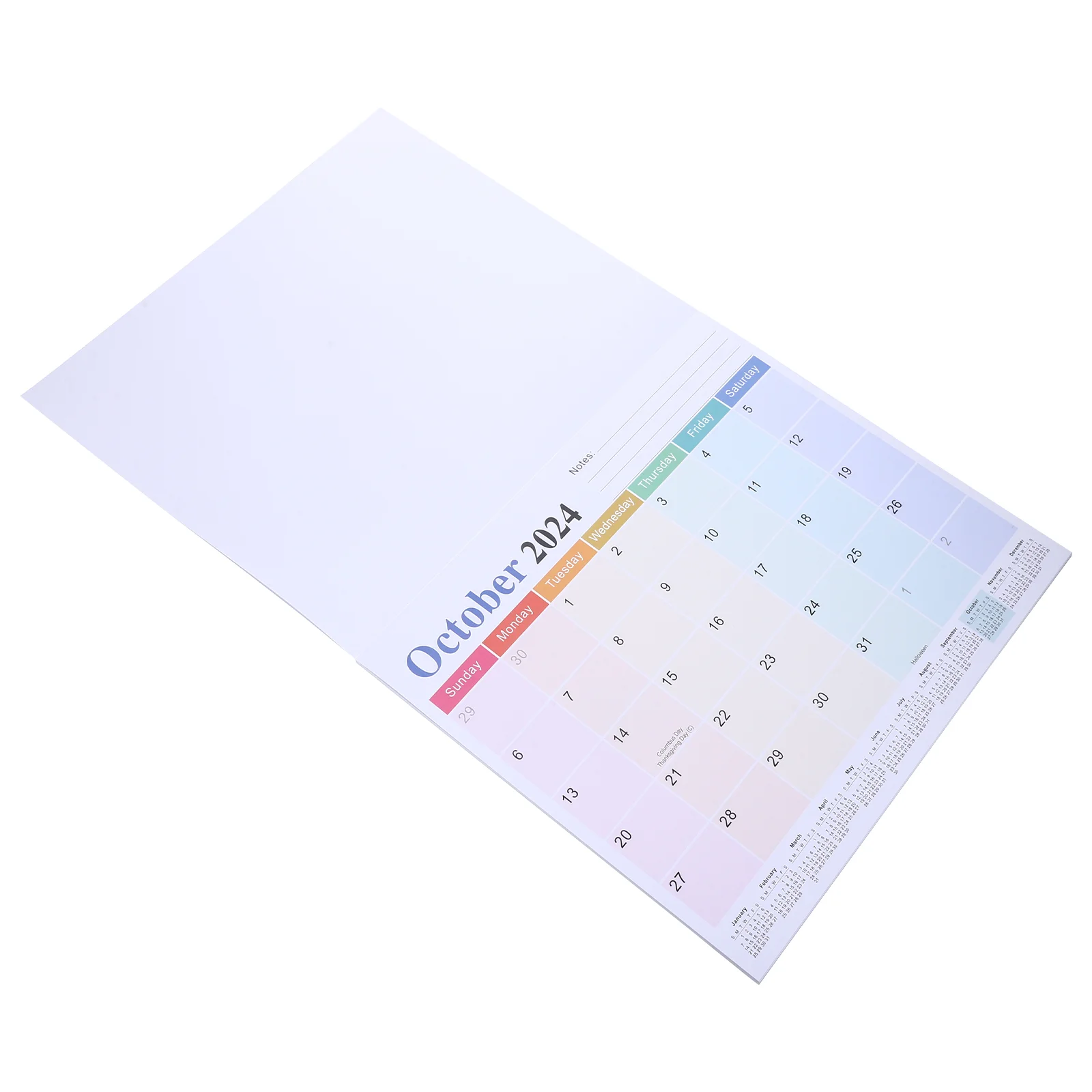 

Calendar 2024-2025 Magnetic Paper for Fridge Tear off Calendars Refrigerator Decor