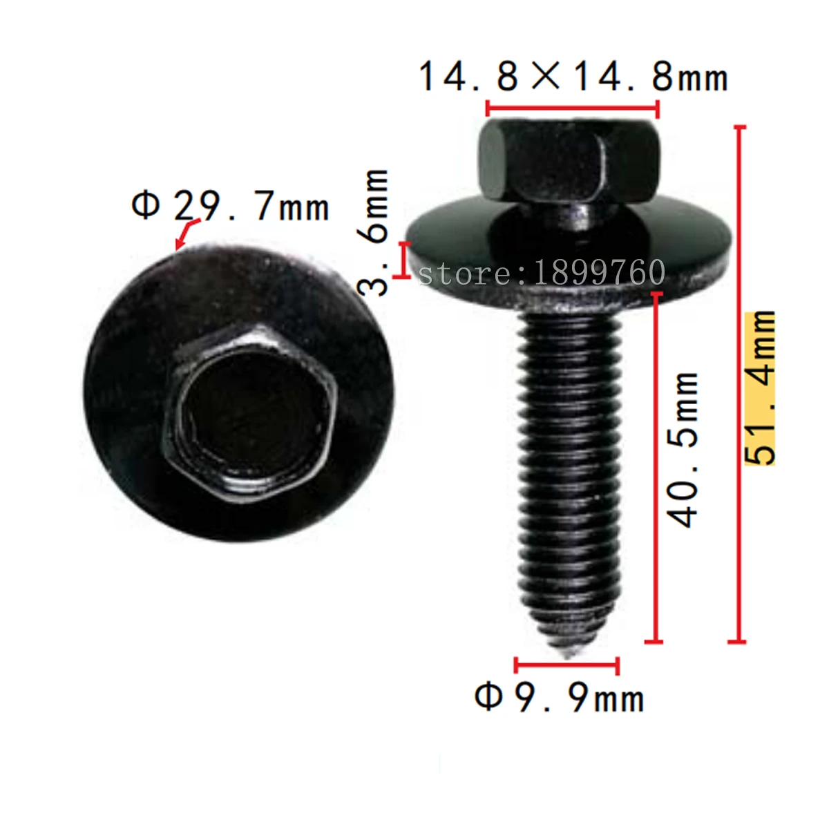 100x auto clip fasteners Steering system for GM 11501194 - AliExpress