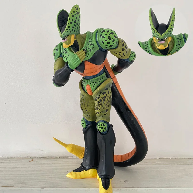 

Anime Cell Dragon Ball Figures Second Form Cell Action Figures 28cm PVC Statue Model Collection Toys for Children Doll Gifts
