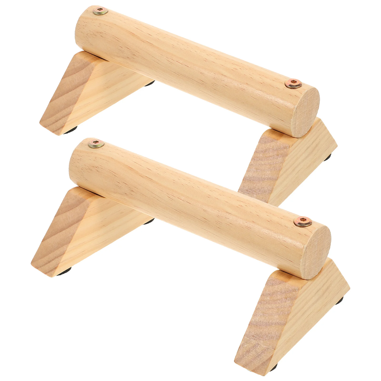 

Non-slip Mat Wooden Push-up Bar Fitness Gym Equipment Multi-functional Work Out