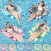 1pc Inflatable Pool Floats Adult Water Hammock Pool Air Mattresses Bed Pool Floaties Toys for Adults Swimming Pool Fun and Rest 1