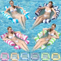 1pc Inflatable Pool Floats Adult Water Hammock Pool Air Mattresses Bed Pool Floaties Toys for Adults Swimming Pool Fun and Rest 1