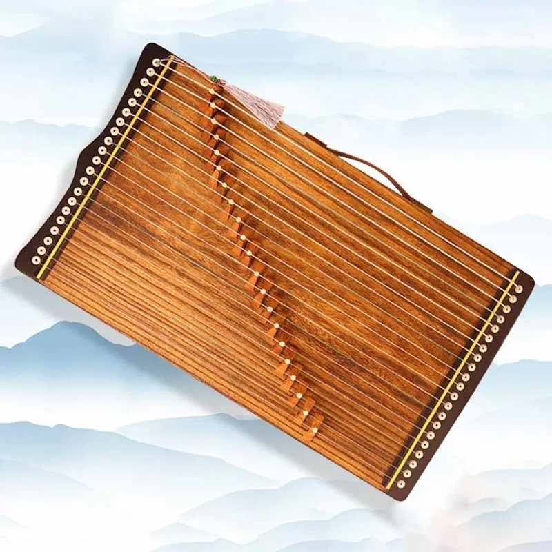 Ancient Zither Guzheng Strings 21-strings Guzheng Children Adult Beginners Mini Professional Finger Exerciser Portable Stringed Instruments Accessories Guzheng
