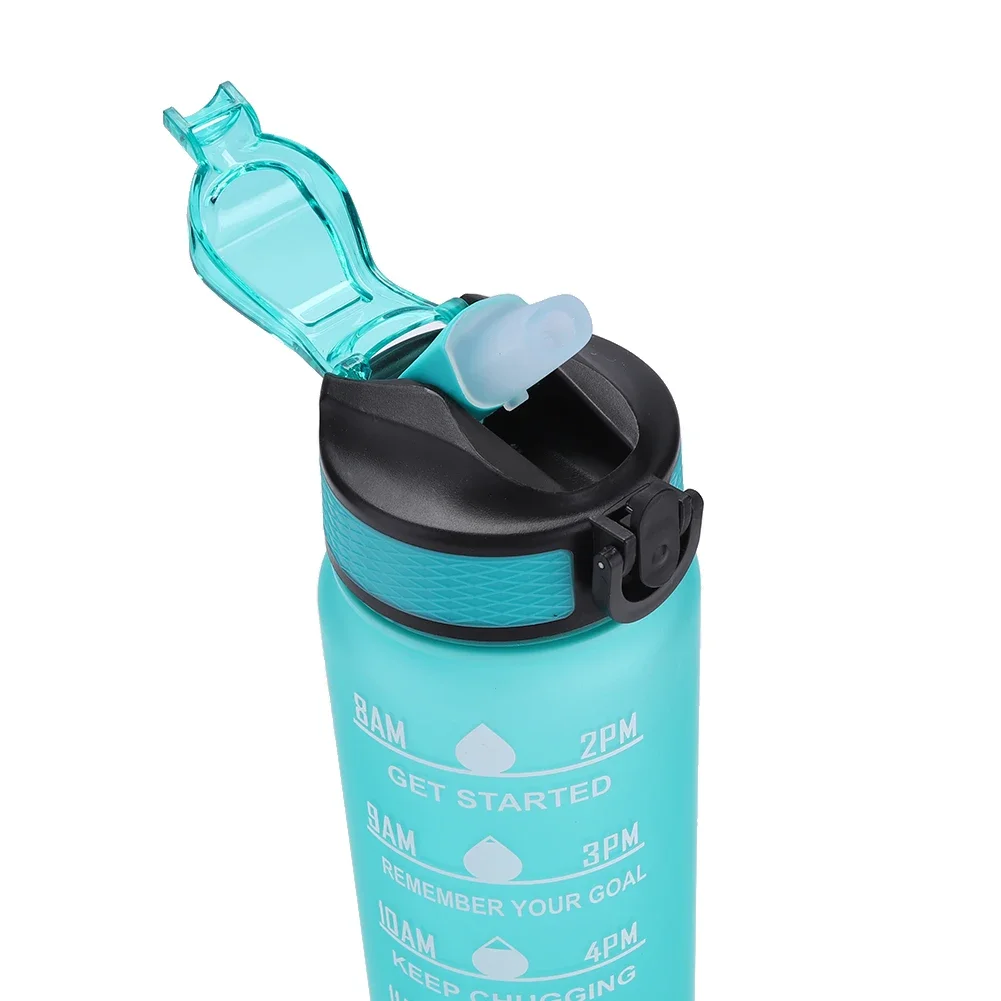 1 Liter Sports Water Bottle Leakproof Drinking Outdoor Travel Gym Fitness Jugs for Kitchen