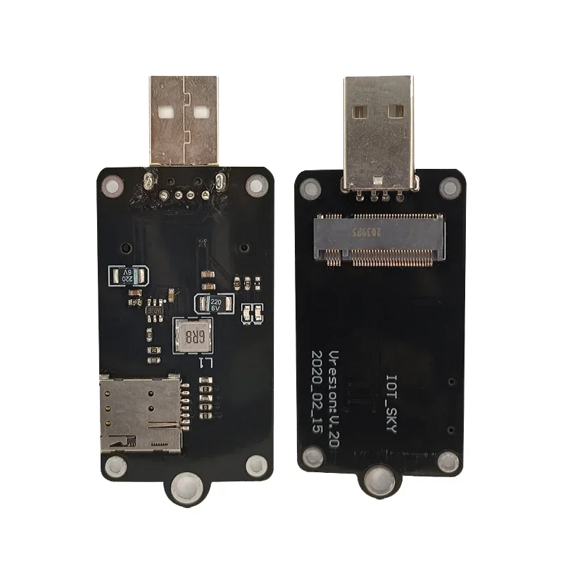 Universal M.2 to USB & Type-C Adapter Board