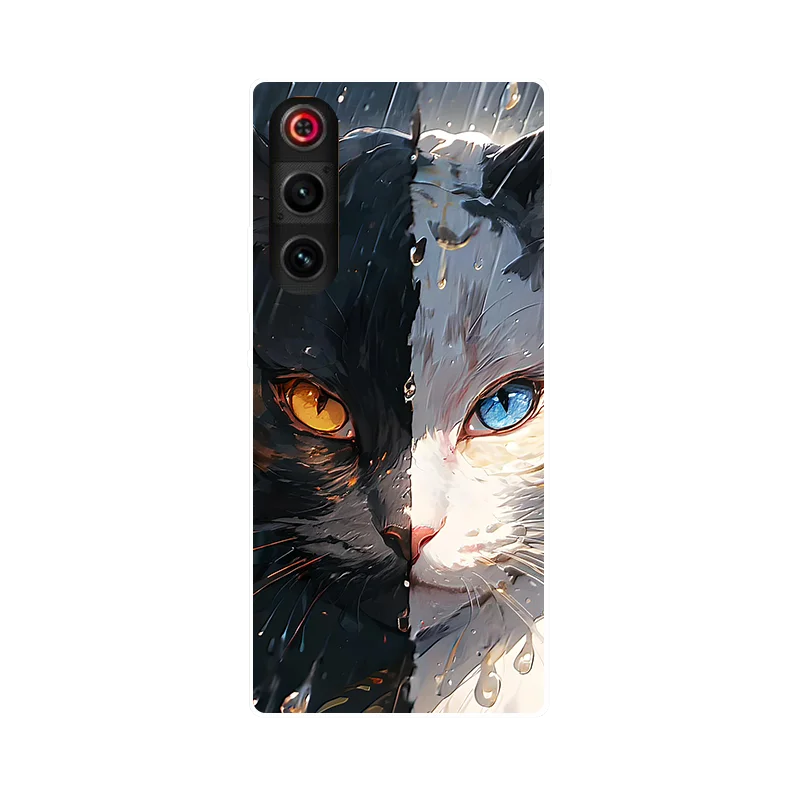 Lovely Cat Soft Silicone Shockproof Bumper Case