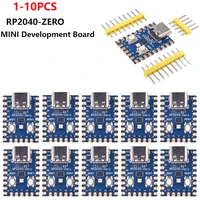 1-10PCS RP2040-Zero RP2040 for Raspberry Pi Microcontroller PICO Development Board Dual-core Cortex M0+ Processor 2MB Flash
