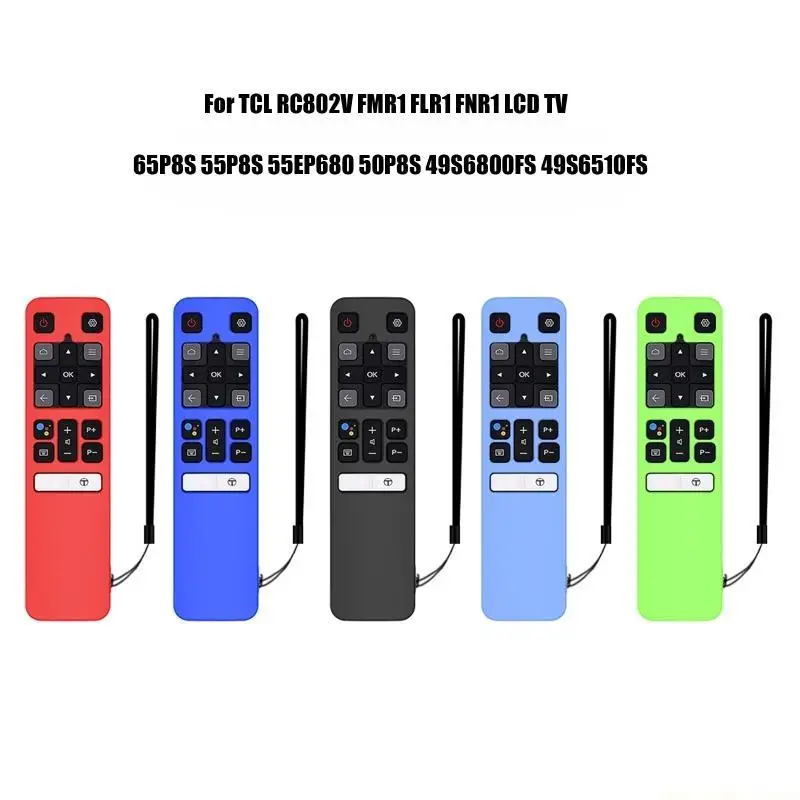 F62C 실리콘 커버는 LCD 65p8s 55p8s 55ep630에 적합합니다. 리모컨용 커버
