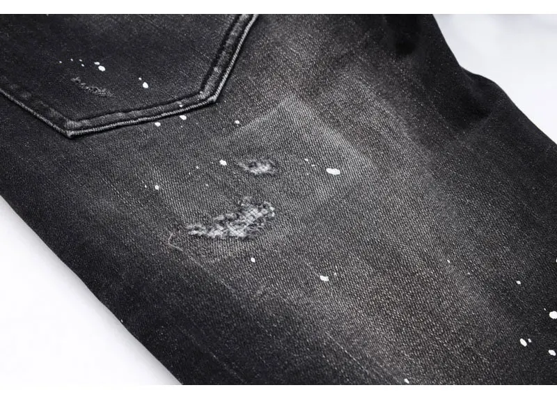 Street Designer Fashion Men Jeans Finish