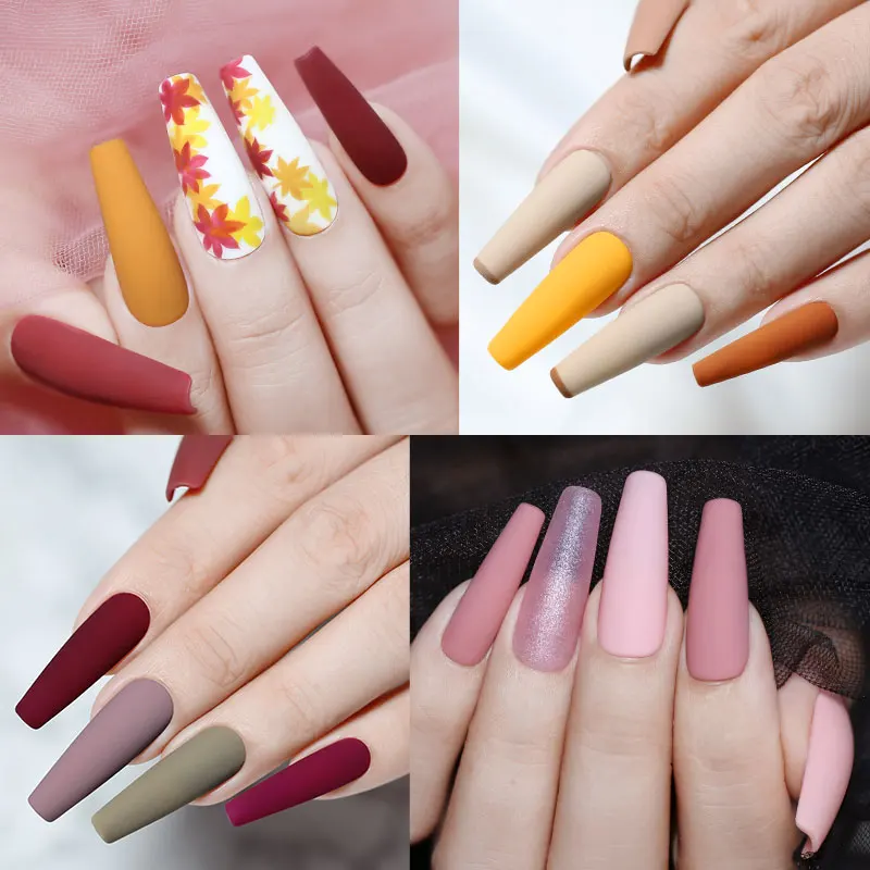 10ML Matte Top Coat Gel Polish Matte Function Gel Semi-Permanent Sealer Varnish Soak Off UV LED Nail Art Functional Gel 5
