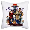 Horror Movie Pillow Covers Cartoon Sofa Decorative Home Double-sided Printing Short Plush Cute Cushion Cover 2
