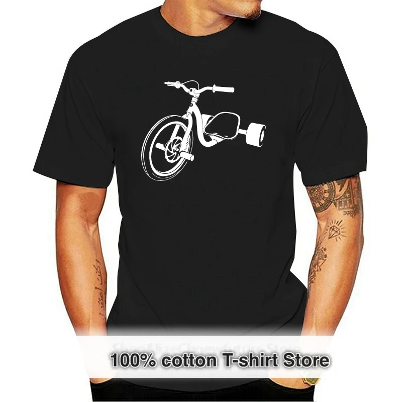 2021 New Cool T-Shirt Cotton Man T-Shirt Best Sleling Design Drift Trike T-Shirt