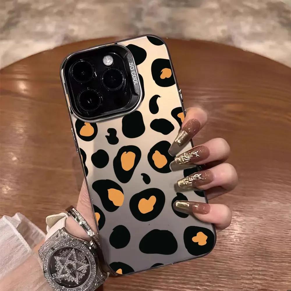 Luxury Leopard Print IMD Phone Case Cover