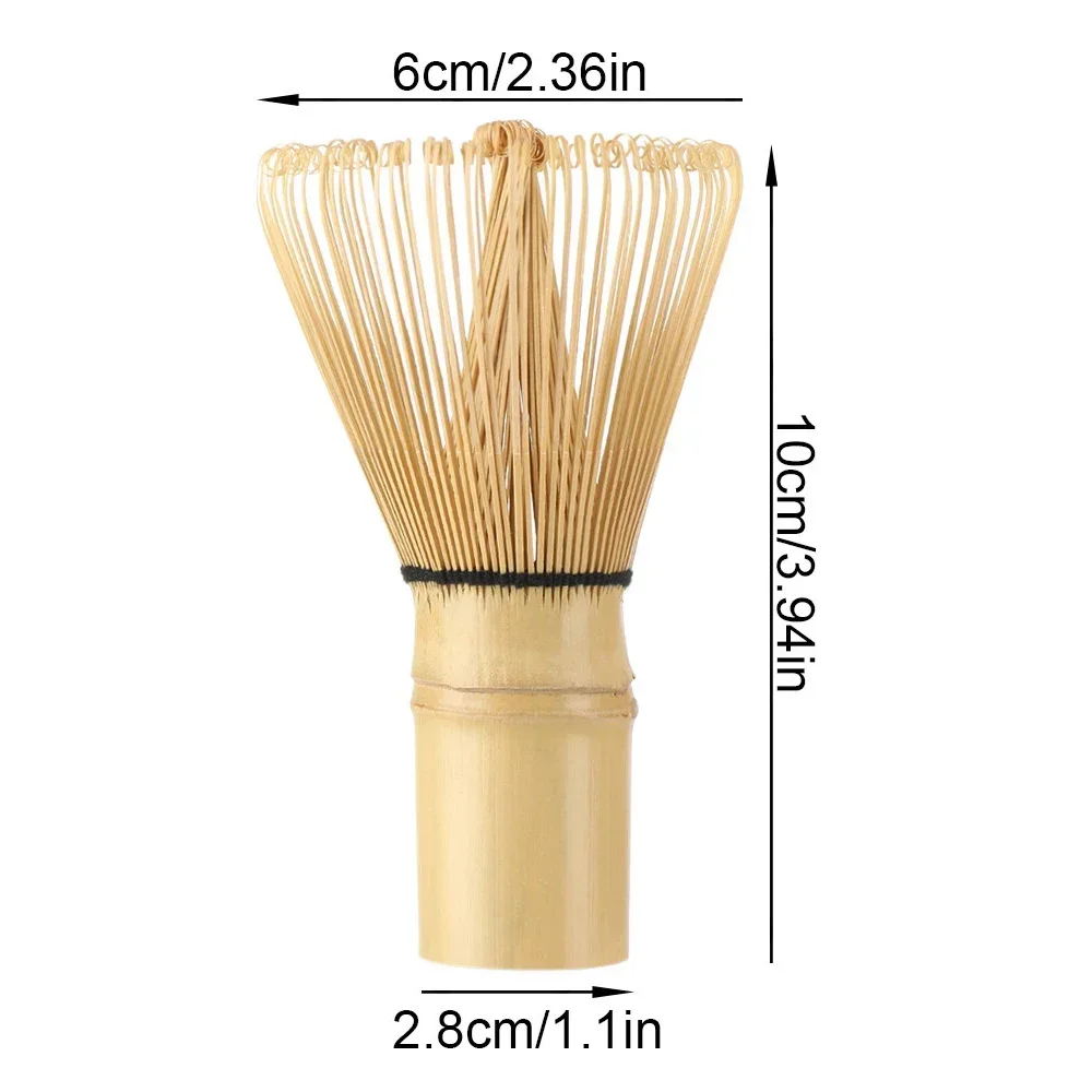 Bamboo Matcha Whisk Green Tea Powder Stirrer Chasen Mixer Brush Grinder Reusable Tea Tools for Lovers