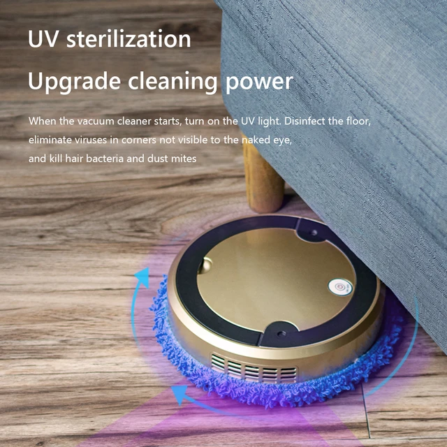 Wet Dry Sweeping Robot Mopping Machine Strong Suction Electric Mop Sweeper Low Noise Robot Vacuum with Spray for Home Cleaning 4