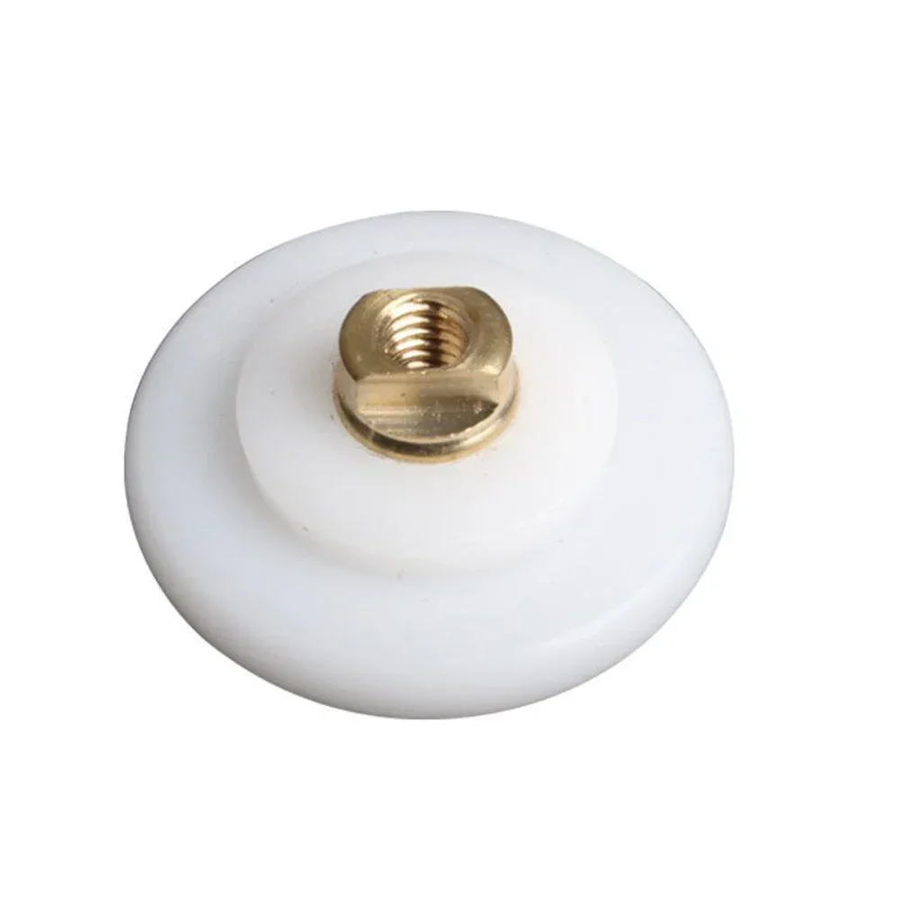 25/27mm Replacement Brass Bathroom Shower Door Roller Durable Roller Shower Rooms Cabins Pulley Room Wheels Pulley shower door rollers sliding door roller shower room pulley shower room rollers sliding door pulley nylon bearing pulley