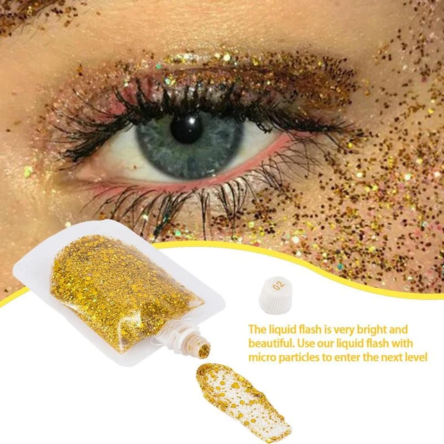 10ml Body Face Temporary Glitter Tattoo Glue Gel Hypoallergenic Makeup With  Brush Highlighter Maquiagem Halloween Party Diamond - AliExpress