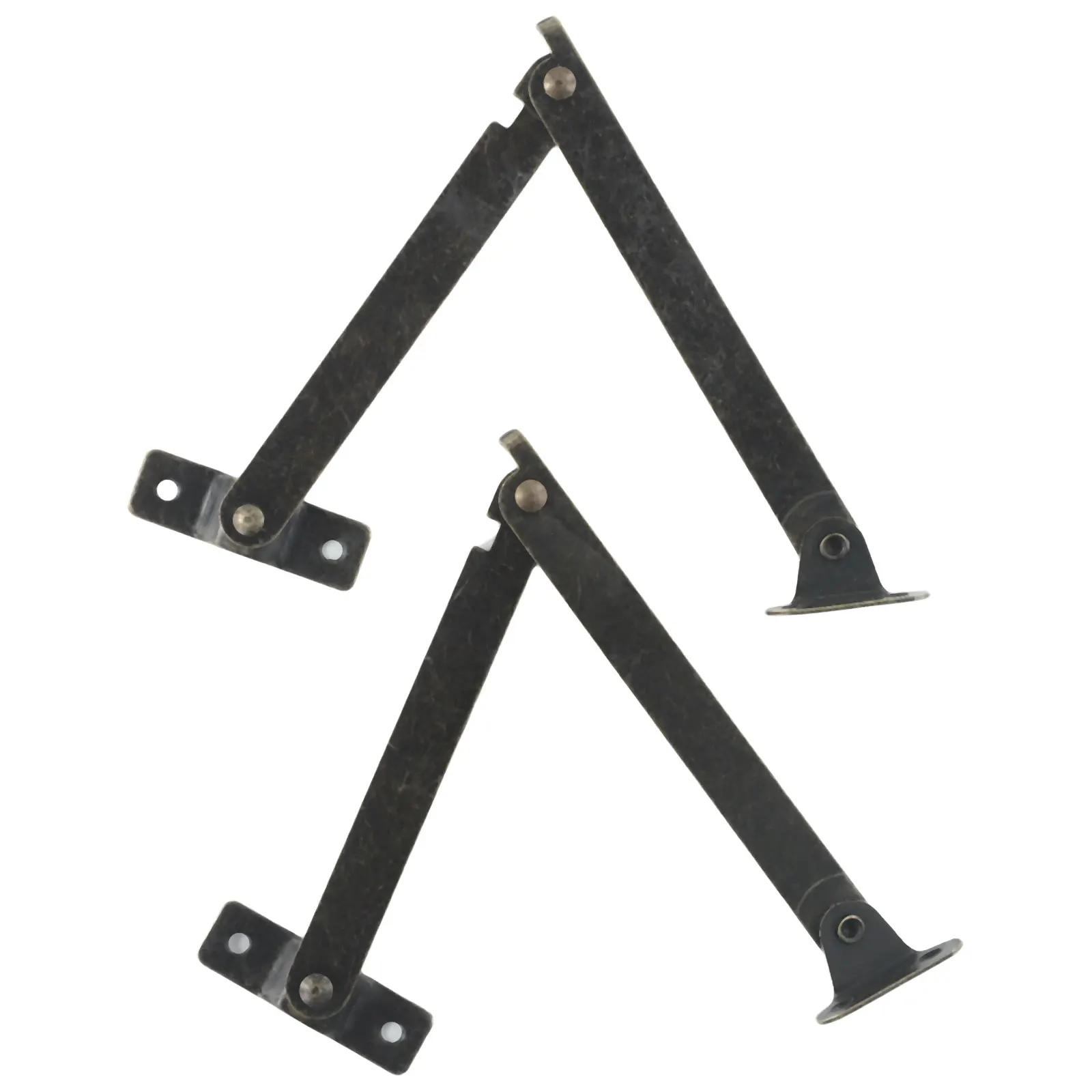 Wooden Box Support Support Tripod Silver 195mm 2PCS 40mm Black Corner Movable For Home Green Bronze Iron