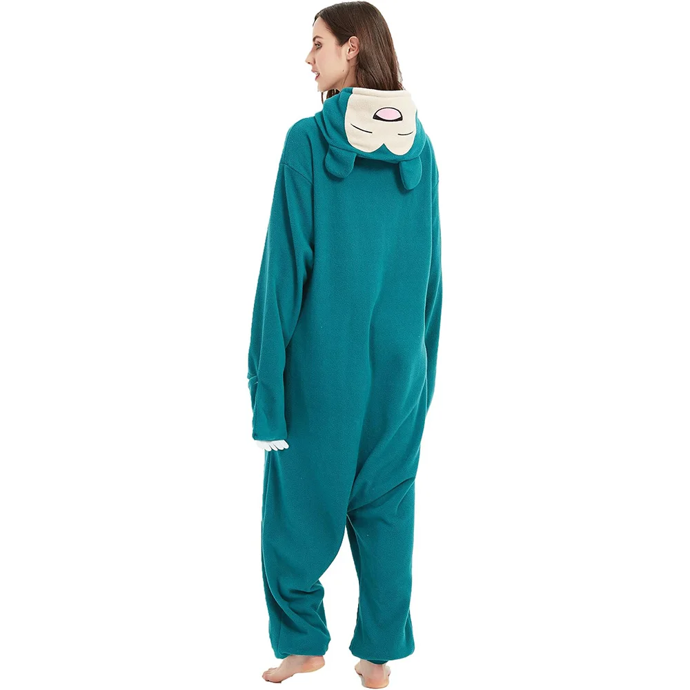 Cute Anime Kigurumis Adult Onesie Pajamas Animal Jumpsuits Funny Pajama Unisex Sleepwear Homewear Pajama Women Suit