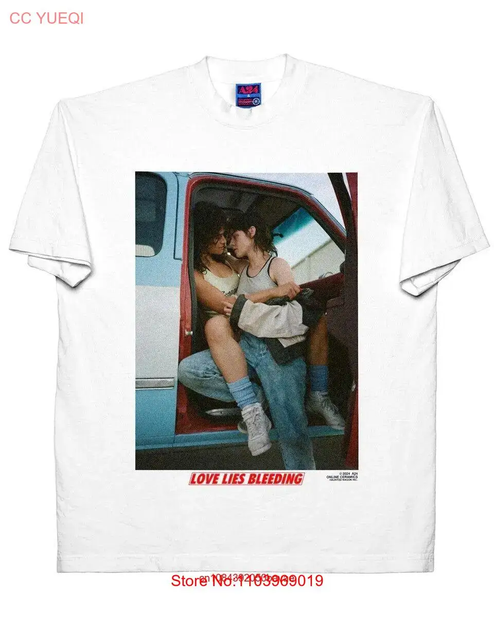 Online Ceramics x A24 Loves Lies Bleeding T shirt Movie White size