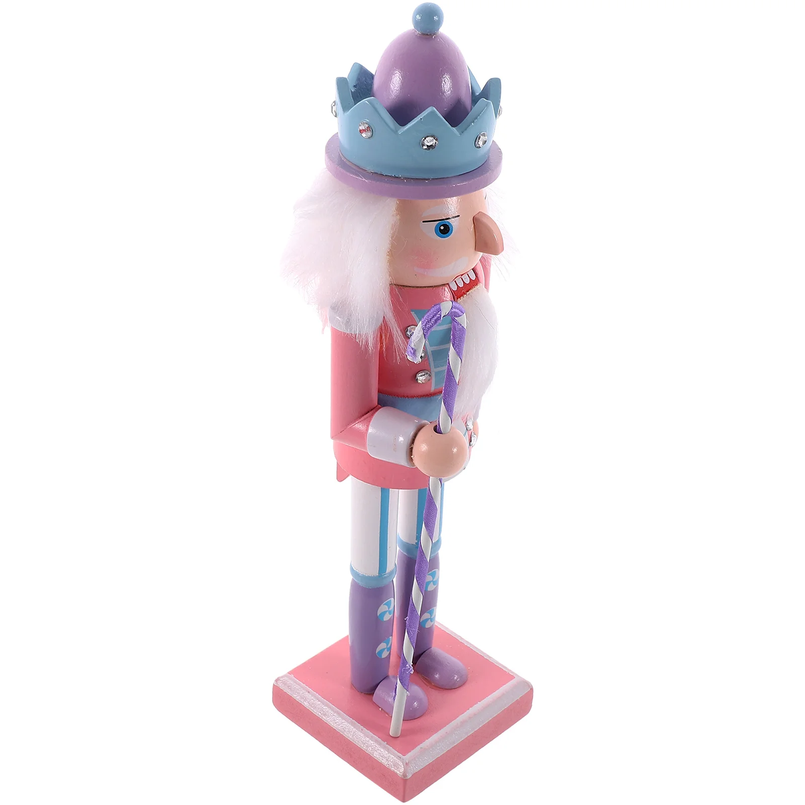 

Christmas Nutcrackers Figures Wooden Nutcracker Ornament Soldier Decorations Desktop Gift