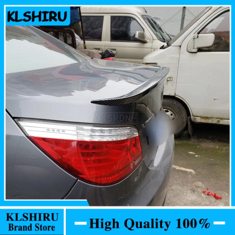2006 2007 2008 2009 2010 Per Bmw E60 M5 520 525 528 535 Spoiler Tear Trunk Wing Spoiler Posteriore Da Abs Primer Paint Spoiler