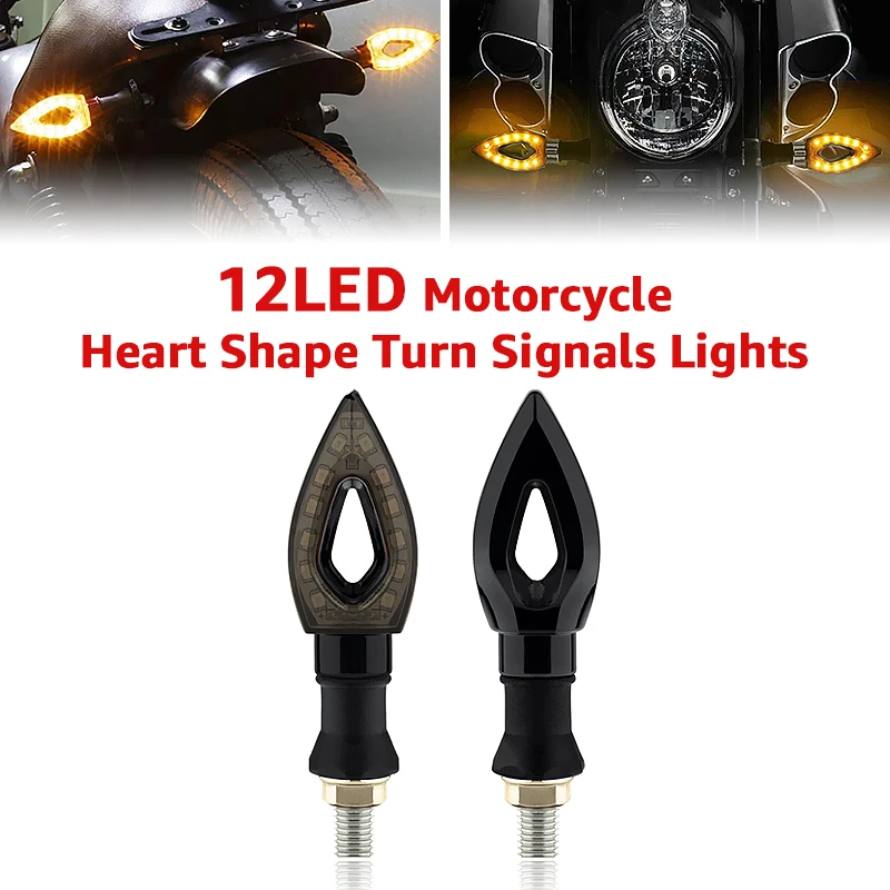 

Индикатор поворота для мотоцикла, 12 светодиодов