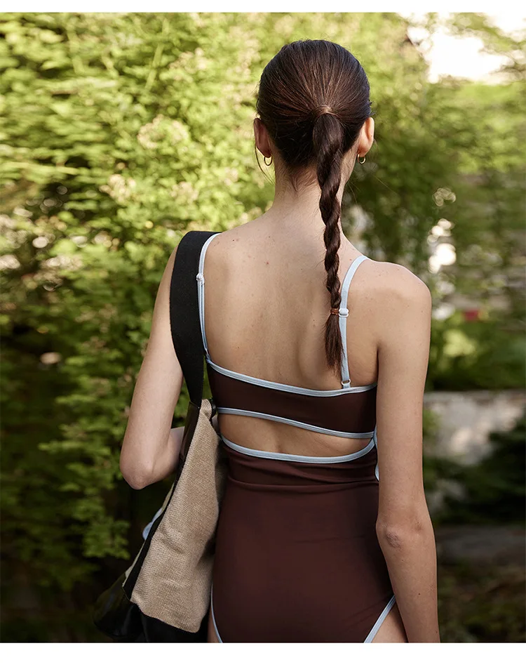 Women's Cut Out Back One Piece Swimwear