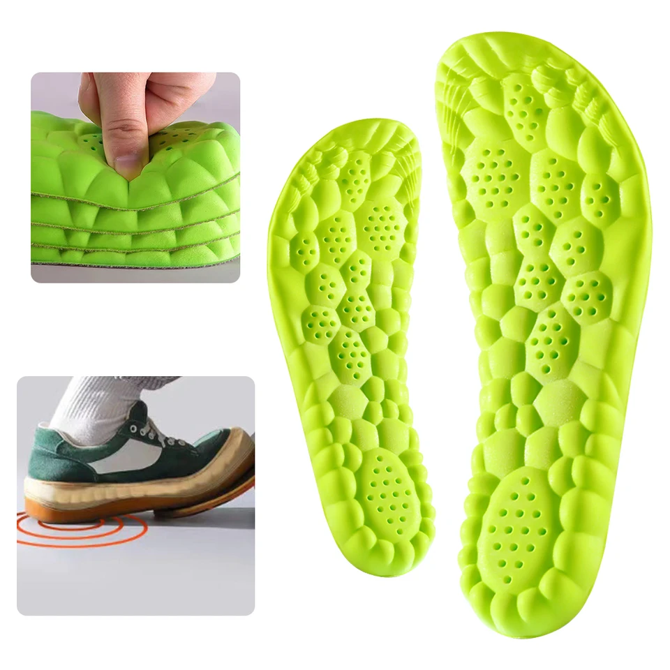 Breathable Customizable Shock Absorption Orthotic Insoles