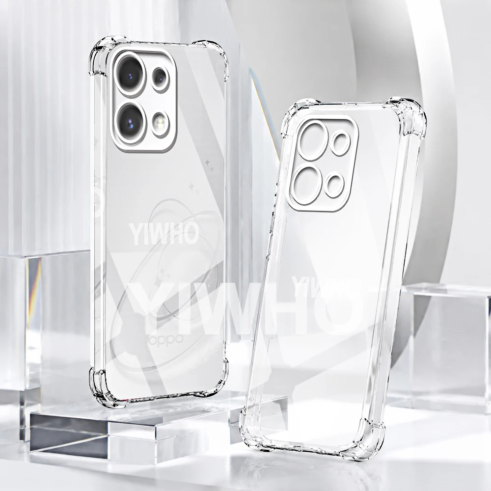 Transparent Shockproof TPU Case - Luxury Full Clear Cover