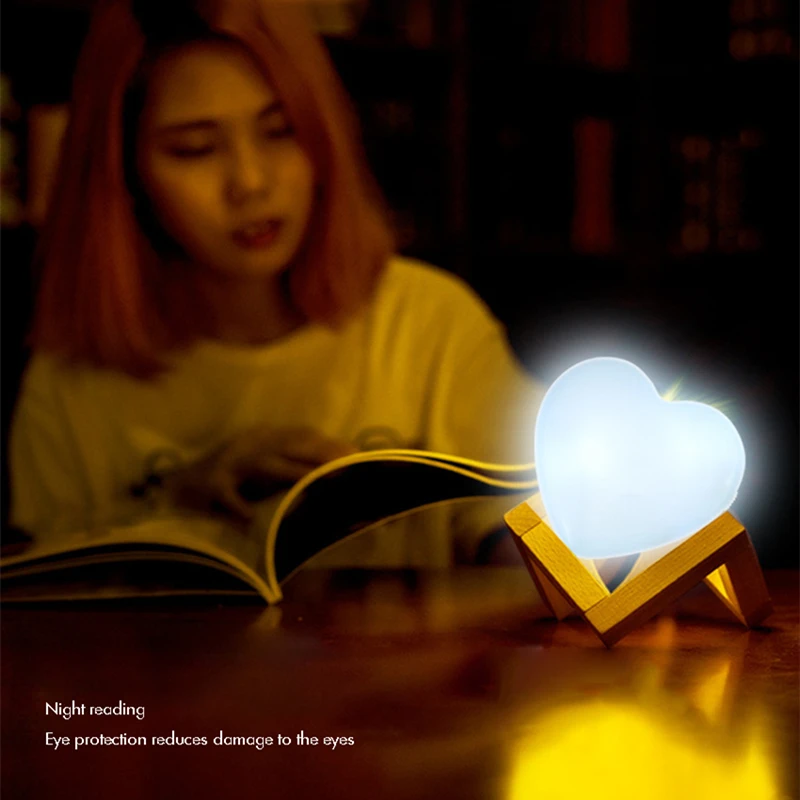 best night light LED Handbag Light Bag Lamp Heart Round Shaped Touch Sensor Purse Light with Keychain Gifts for Women, Mother, Friends nite light