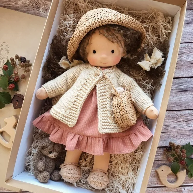 BlissfulPixie Waldorf Doll 手作り人形 - Hanne 12
