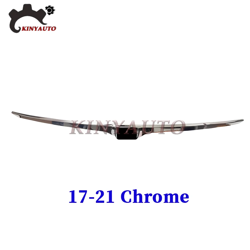 For Honda CRV 2012 13 14 15 16 17 18 19 20 21 Chrome Trunk Trim ABS Rear Bumper Lid Strip Finish Panel