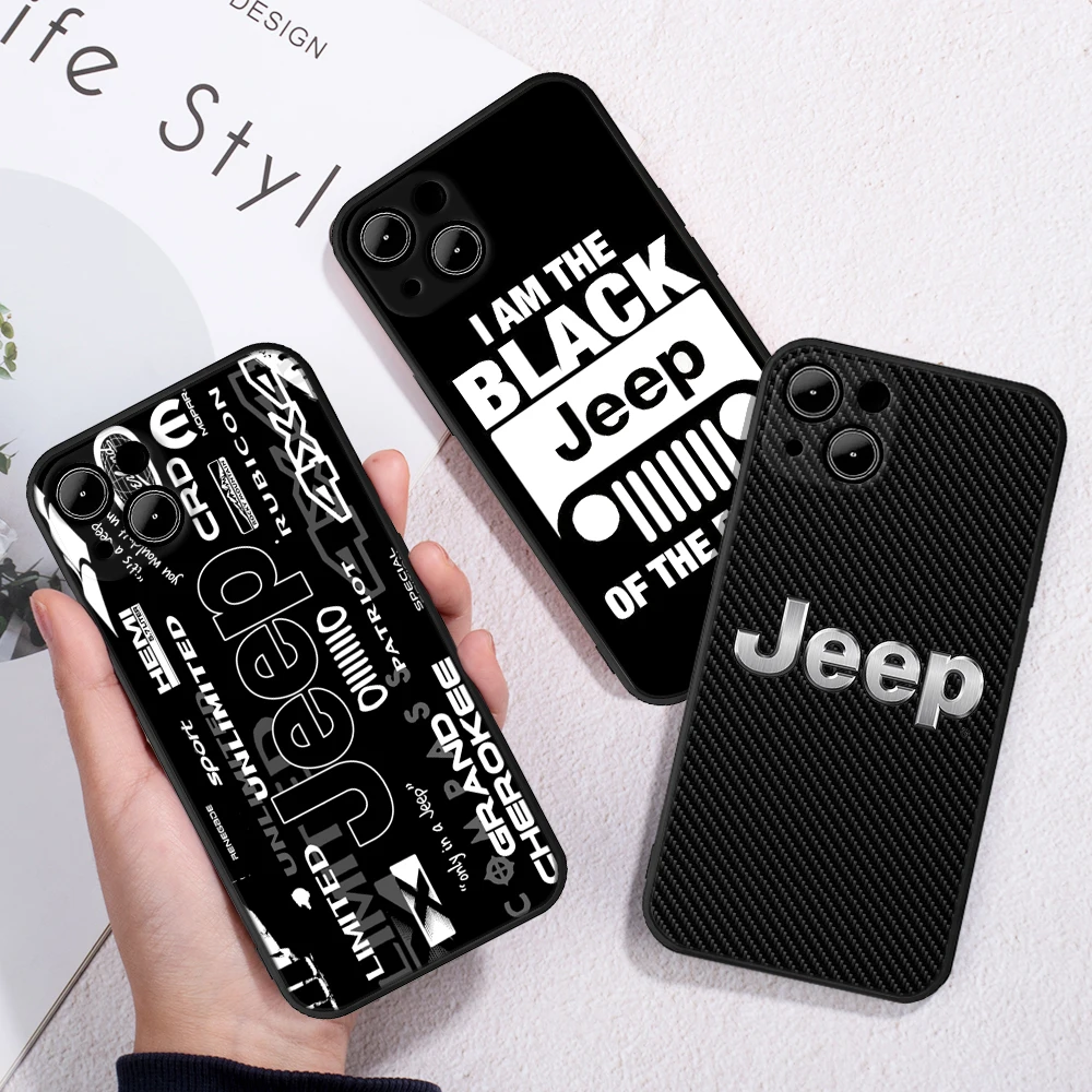 Чехол для телефона iPhone 13 11 12 Pro XS MAX Mini 8 7 6S Plus X XR чехлы телефонов Jeeps iphone мужчин