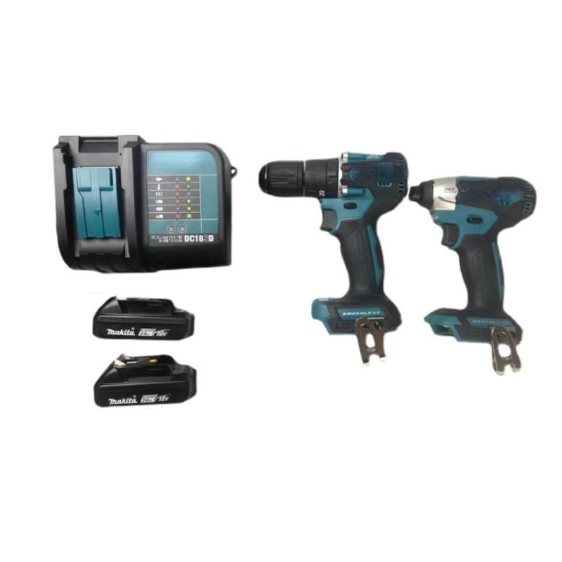 

Combination set DHP487 impact wrench screwdriver cordless electric drill machine DTD157 impact screwdriver DLX2414SAJ