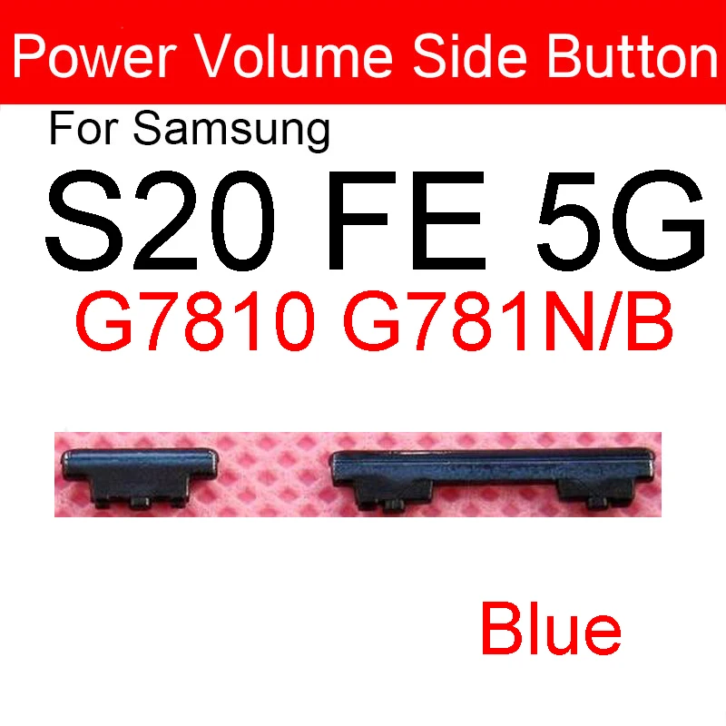 Volume Power Button and Power On/Off Side Key Repair Set (2 Pieces)